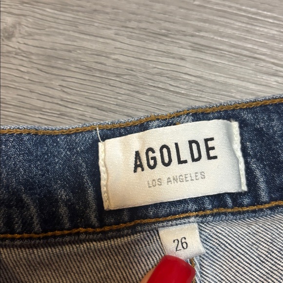 Agolde Riley Straight Leg Jeans - Picture 3 of 5